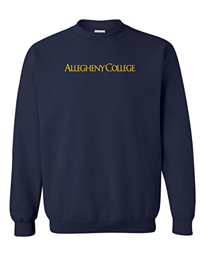 Allegheny College Crewneck Sweatshirt - Navy