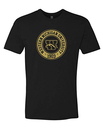 Western Michigan Circle One Color Exclusive Soft Shirt - Black