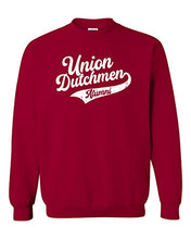 Load image into Gallery viewer, Union College Dutchmen Alumni Crewneck Sweatshirt - Cardinal Red
