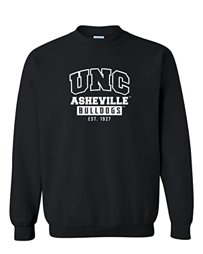 Vintage University of North Carolina Asheville Crewneck Sweatshirt - Black