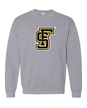 Load image into Gallery viewer, Framingham State University FS Crewneck Sweatshirt - Sport Grey
