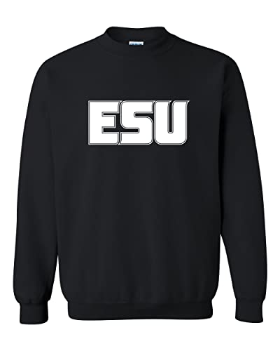 Emporia State ESU Crewneck Sweatshirt - Black