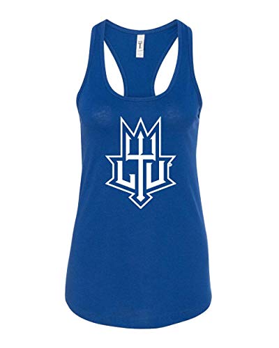 LTU Lawrence Tech Logo One Color Tank Top - Royal