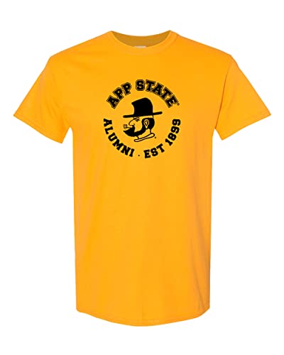 Appalachian State University Alumni T-Shirt - Gold