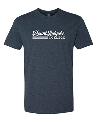 Vintage Mount Holyoke College Exclusive Soft Shirt - Midnight Navy