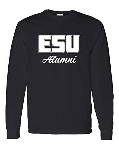 Emporia State Alumni Long Sleeve T-Shirt - Black