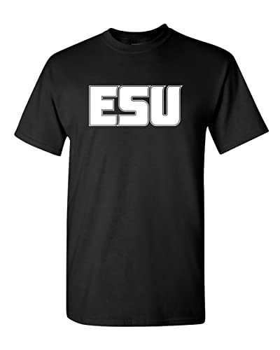 Emporia State ESU T-Shirt - Black