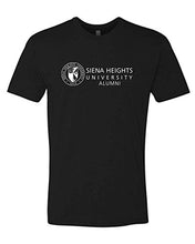 Load image into Gallery viewer, Siena Heights Alumni White Logo Exclusive Soft Shirt - Black

