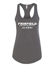 Load image into Gallery viewer, Fairfield University Alumni Ladies Tank Top - Dark Grey
