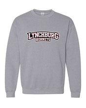 Load image into Gallery viewer, University of Lynchburg Text Crewneck Sweatshirt - Sport Grey
