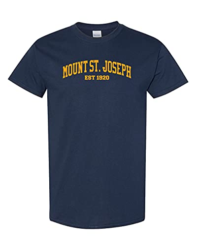 Mount St Joseph EST One Color T-Shirt - Navy