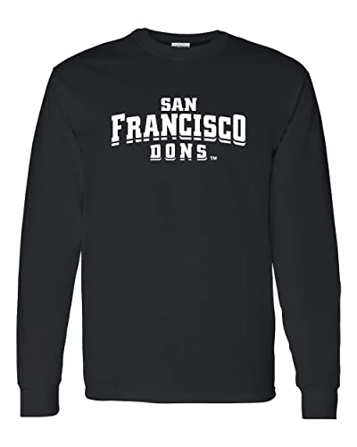 University of San Francisco Dons Long Sleeve T-Shirt - Black