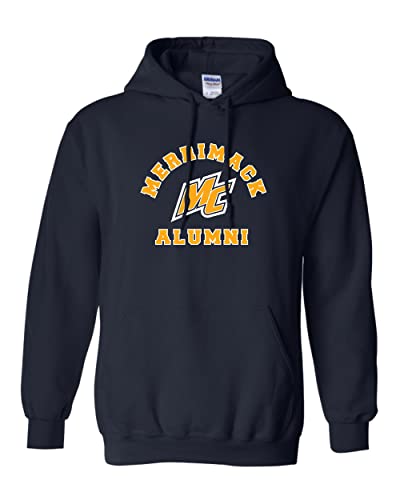 Merrimack College Alumni Hooded Sweatshirt - Navy