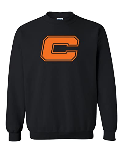 Carroll University C Crewneck Sweatshirt - Black