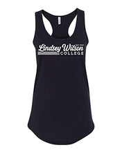 Load image into Gallery viewer, Vintage Lindsey Wilson College Ladies Tank Top - Black
