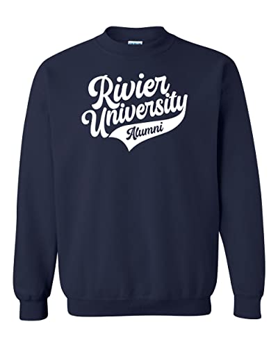 Rivier University Alumni Crewneck Sweatshirt - Navy