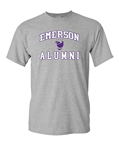 Emerson College Alumni T-Shirt - Sport Grey