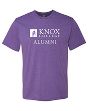 Load image into Gallery viewer, Knox College Alumni Soft Exclusive T-Shirt - Purple Rush
