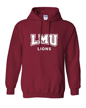 Load image into Gallery viewer, Loyola Marymount University Mascot Hooded Sweatshirt - Cardinal Red
