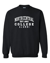 Load image into Gallery viewer, North Central College Alumni Crewneck Sweatshirt - Black
