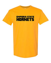 Load image into Gallery viewer, Emporia State 1 Color Mascot T-Shirt - Gold

