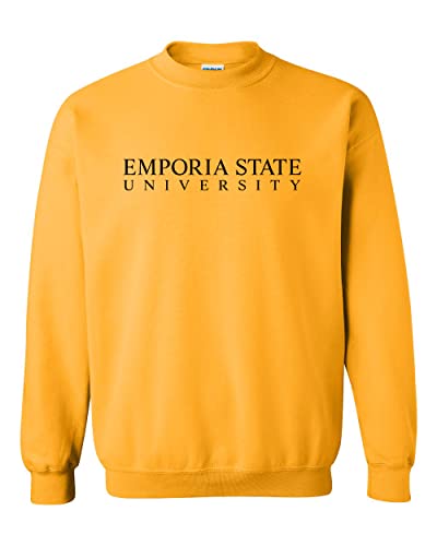 Emporia State University Crewneck Sweatshirt - Gold