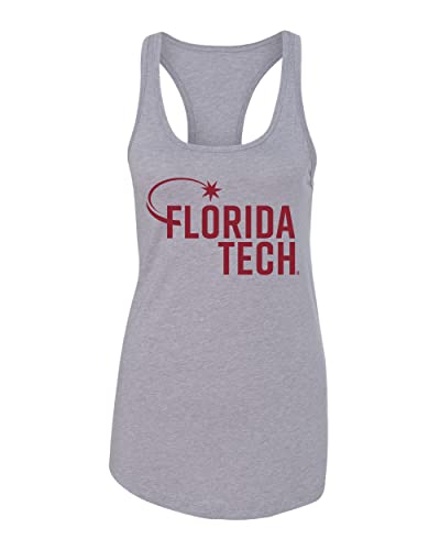 Florida Institute of Technology Grey Ladies Tank Top - Heather Grey