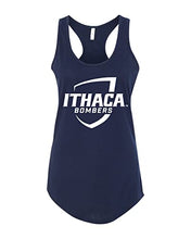 Load image into Gallery viewer, Ithaca College Bombers Ladies Tank Top - Midnight Navy
