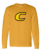 Load image into Gallery viewer, Centre College C Long Sleeve T-Shirt - Gold
