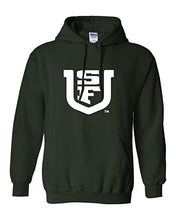 Load image into Gallery viewer, University of San Francisco USF Hooded Sweatshirt - Forest Green
