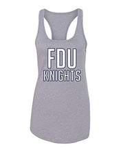 Load image into Gallery viewer, Fairleigh Dickinson Knights Ladies Tank Top - Heather Grey

