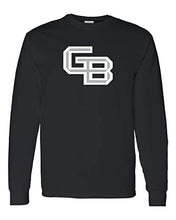 Load image into Gallery viewer, Wisconsin-Green Bay GB Long Sleeve T-Shirt - Black
