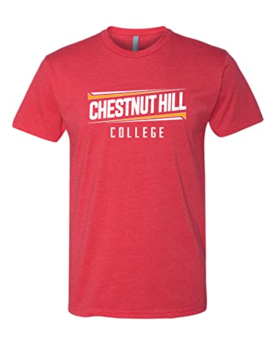 Chestnut Hill College Slant Text Exclusive Soft Shirt - Red