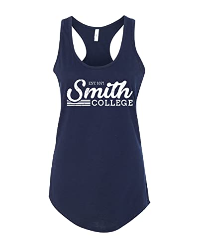Vintage Smith College Ladies Tank Top - Midnight Navy