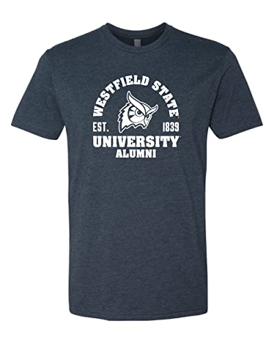Westfield State University Alumni Soft Exclusive T-Shirt - Midnight Navy