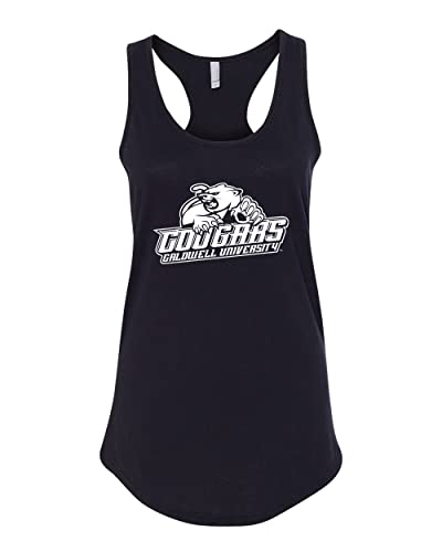 Caldwell University Cougars Ladies Tank Top - Black