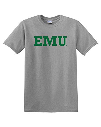 Eastern Michigan EMU T-Shirt - Sport Grey