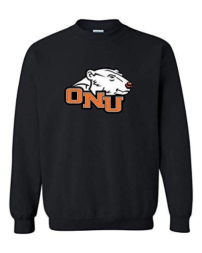 Ohio Northern Polar Bears Crewneck Sweatshirt - Black