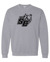 Load image into Gallery viewer, Southern Connecticut SC Owls Crewneck Sweatshirt - Sport Grey
