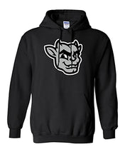 Load image into Gallery viewer, Bradley University Kaboom Full Color Hooded Sweatshirt - Black
