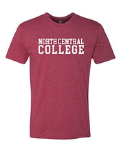 Load image into Gallery viewer, North Central College Block Soft Exclusive T-Shirt - Cardinal

