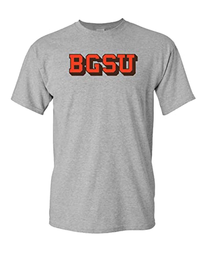 Bowling Green BGSU Vintage T-Shirt - Sport Grey