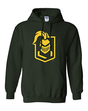 Load image into Gallery viewer, New Jersey City Gothic Knights Hooded Sweatshirt - Forest Green
