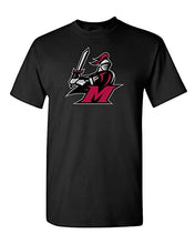 Load image into Gallery viewer, Manhattanville College Full Color Mascot T-Shirt - Black
