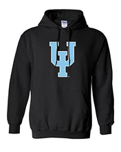 Load image into Gallery viewer, Upper Iowa University Pitchfork Hooded Sweatshirt - Black
