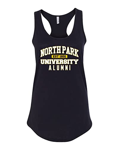 North Park University Alumni Ladies Tank Top - Black