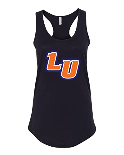 Lincoln University LU Ladies Racer Tank Top - Black