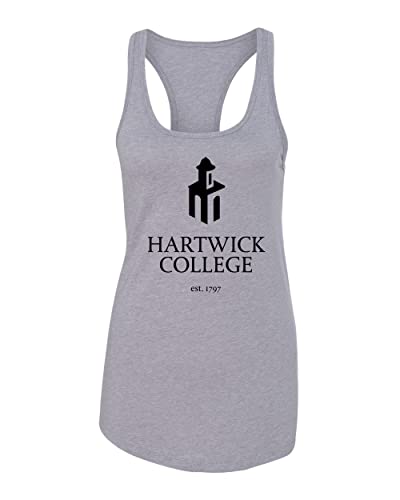Hartwick College Established Ladies Tank Top - Heather Grey