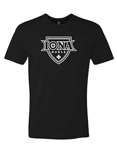 Iona University Gaels Soft Exclusive T-Shirt - Black