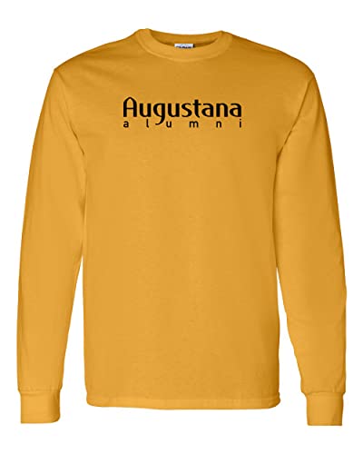 Augustana College Alumni Long Sleeve T-Shirt - Gold